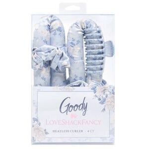 NEW Goody x LoveShackFancy Heatless Curl Set Hair Wavers